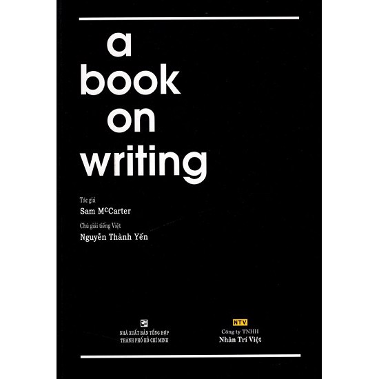 A Book On Writing