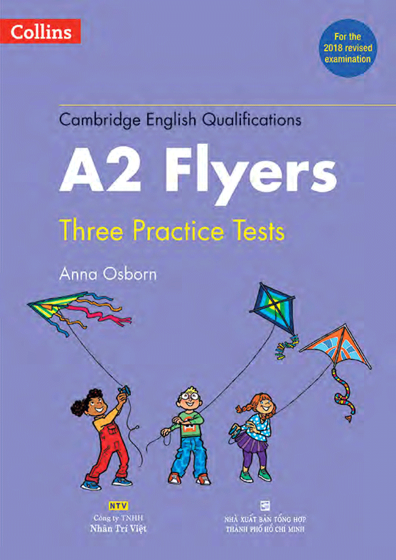 Collins A2 Flyers - Three Practice Tests (Trọn bộ 2 quyển - Kèm 1 MP3)