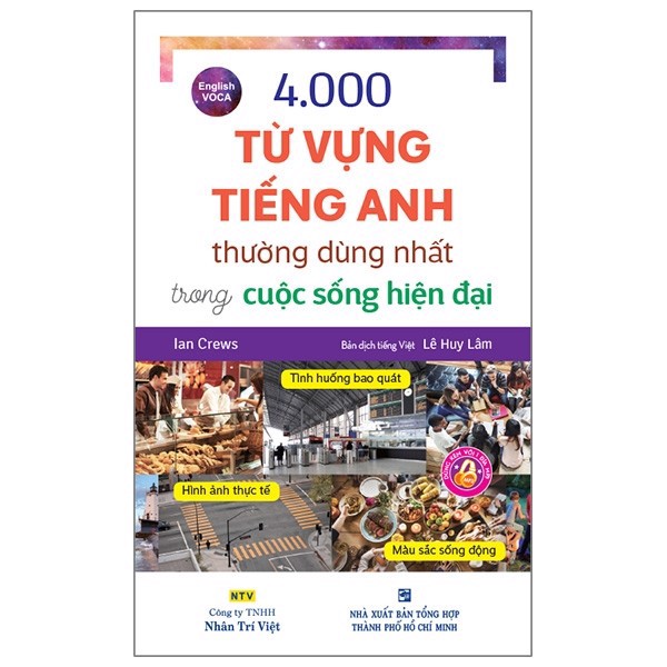 4000 Tiếng Anh Từ Vựng Thường Dùng Nhất Trong Cuộc Sống Hiện Đại (Kèm CD)