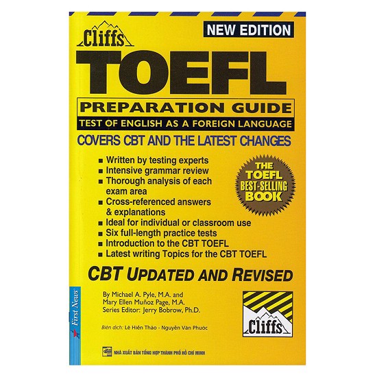 New Cliffs Toefl Guide 2001 - 2002 (Tái Bản)