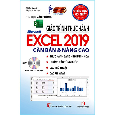 [Tải ebook] Giáo Trình Thực Hành Microsoft Excel 2019 Căn Bản & Nâng Cao (Sách kèm theo CD Bài Tập) PDF