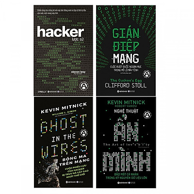 Bộ sách Thế giới Hacker và An Toàn Thông Tin Mạng (Tặng Kèm Bookmark Hoa Lá)
