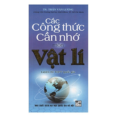 [Tải ebook] Các Công Thức Cần Nhớ Môn Vật Lí PDF