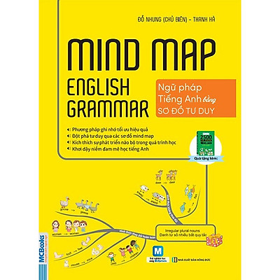 Combo sách: Mindmap English Grammar - Ngữ Pháp Tiếng Anh Bằng Sơ Đồ Tư Duy + Tự Học 2000 Từ Vựng Tiếng Anh Theo Chủ Đề