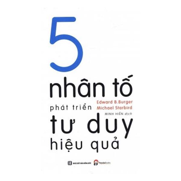 [Tải ebook] 5 Nhân Tố Phát Triển Tư Duy Hiệu Quả PDF