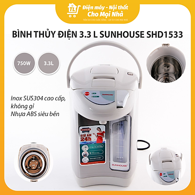 [Tải ebook] Bình Thủy Điện Sunhouse SHD 1533 (3.3L) – Hàng chính hãng PDF