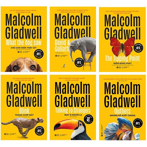 Bộ sách Malcolm Gladwell (6 cuốn)