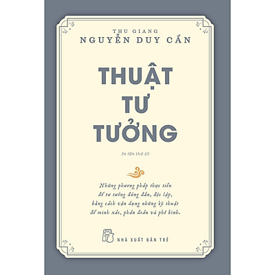 [Tải ebook] Thuật Tư Tưởng (Tái Bản) PDF