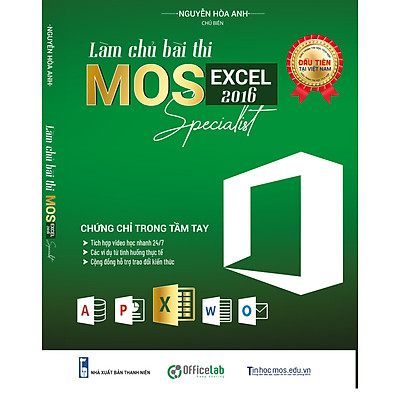 Làm chủ bài thi MOS Excel  2016 Specialist