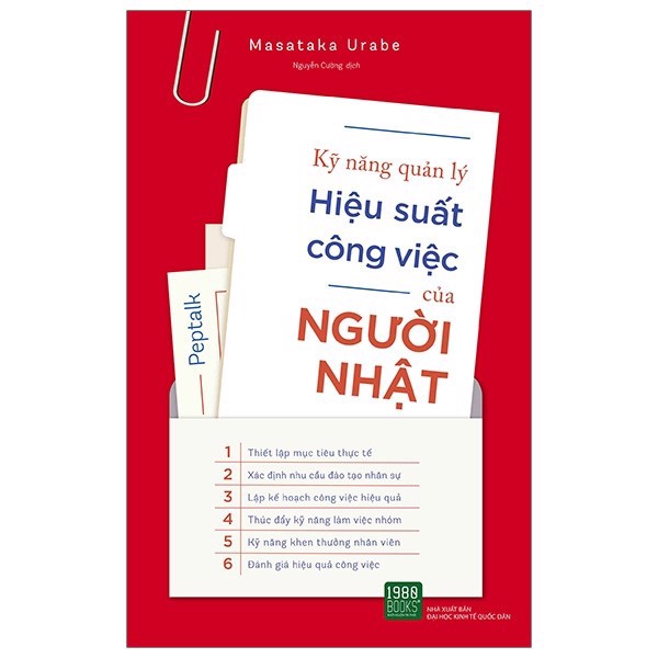 [Tải ebook] Kỹ Năng Quản Lý Hiệu Suất Công Việc Của Người Nhật PDF