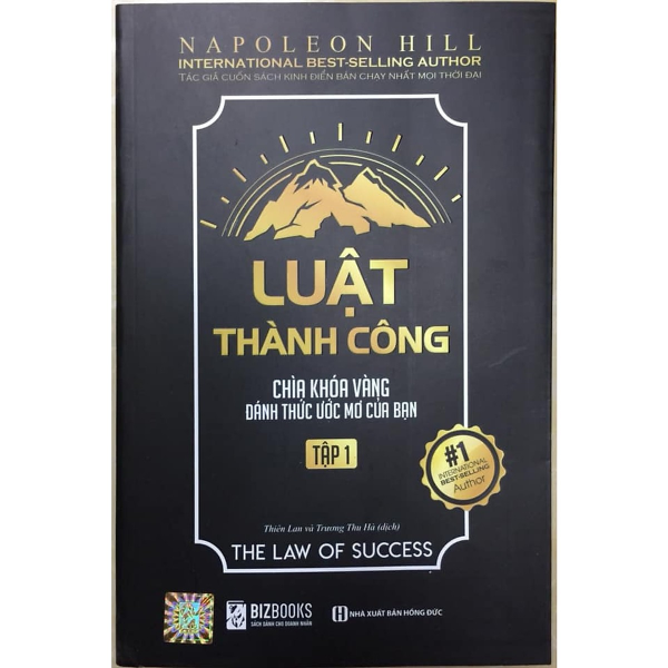 [Tải ebook] Luật Thành Công – Chìa Khóa Vàng Đánh Thức Ước Mơ Của Bạn (Tập 1) PDF