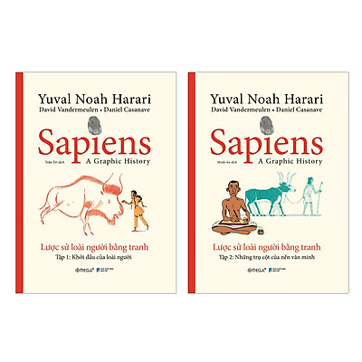 [Tải ebook] SAPIENS – LƯỢC SỬ LOÀI NGƯỜI BẰNG TRANH Tập 1 và Tập 2 PDF