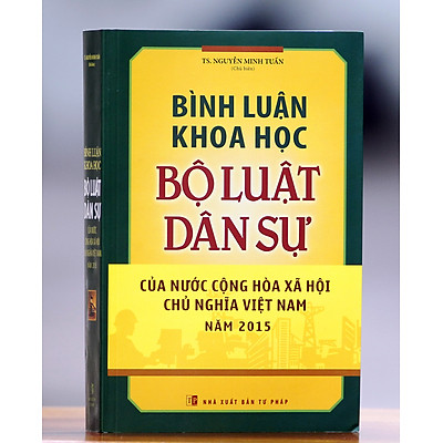 [Tải ebook] Bình luận khoa học bộ luật dân sự PDF