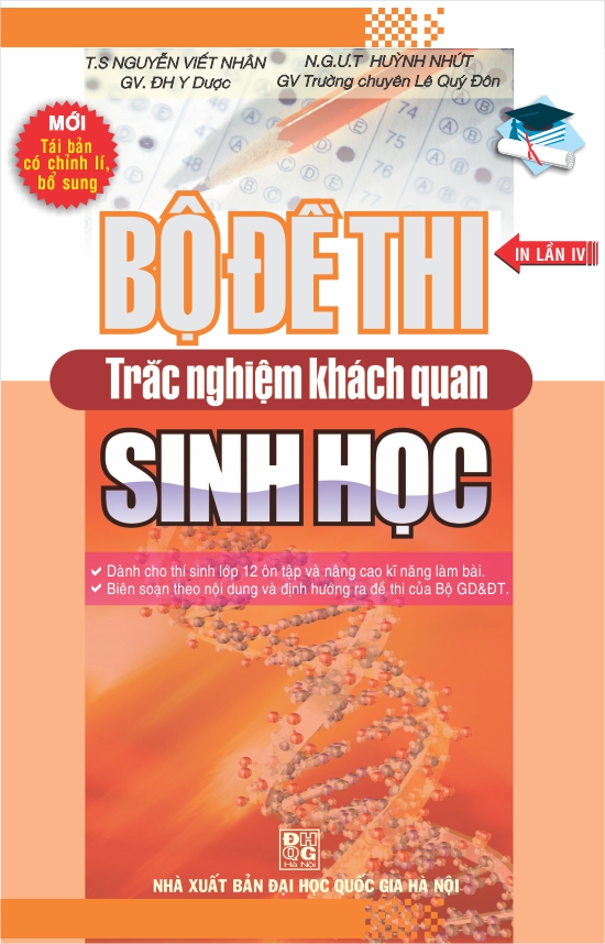 Bộ Đề Thi Trắc Nghiệm Khách Quan Sinh Học