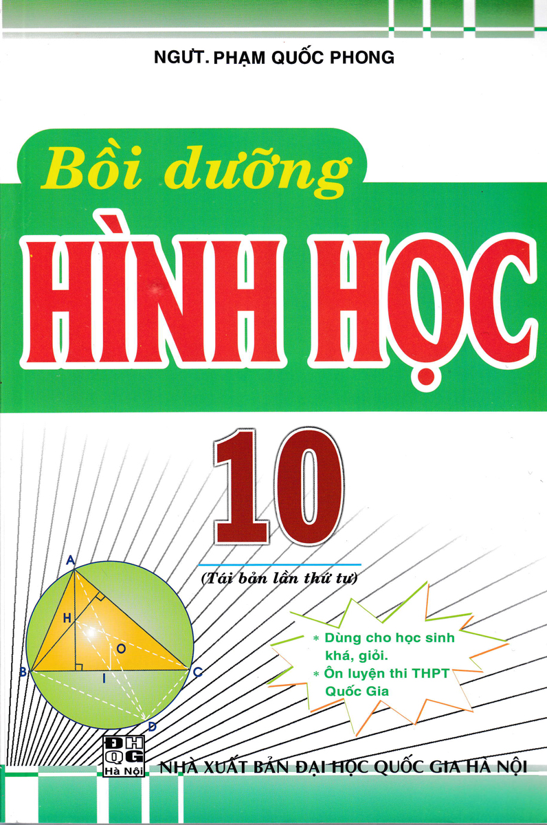 [Tải ebook] Bồi Dưỡng Hình Học 10 PDF