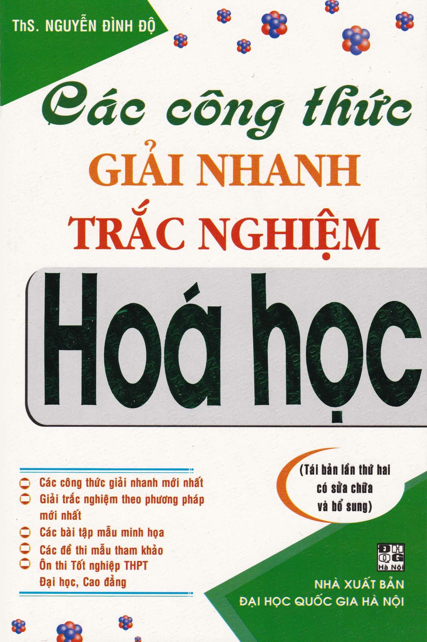 [Tải ebook] Các Công Thức Giải Nhanh Trắc Nghiệm Hóa Học PDF