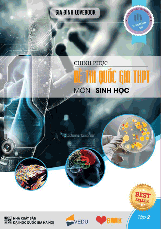 Chinh Phục Đề Thi THPT Quốc Gia Môn Sinh Học Tập 2 - Lovebook