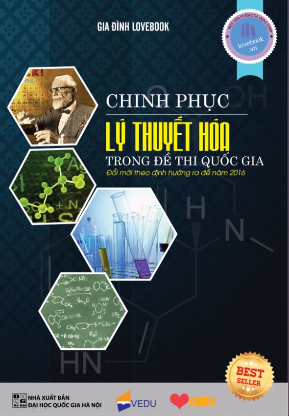 Chinh Phục Lý Thuyết Hóa Học Trong Đề Thi  Quốc Gia - Sách LoveBook