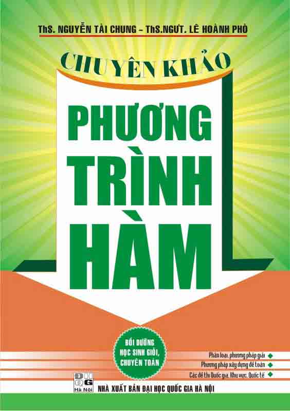 Chuyên Khảo Phương Trình Hàm