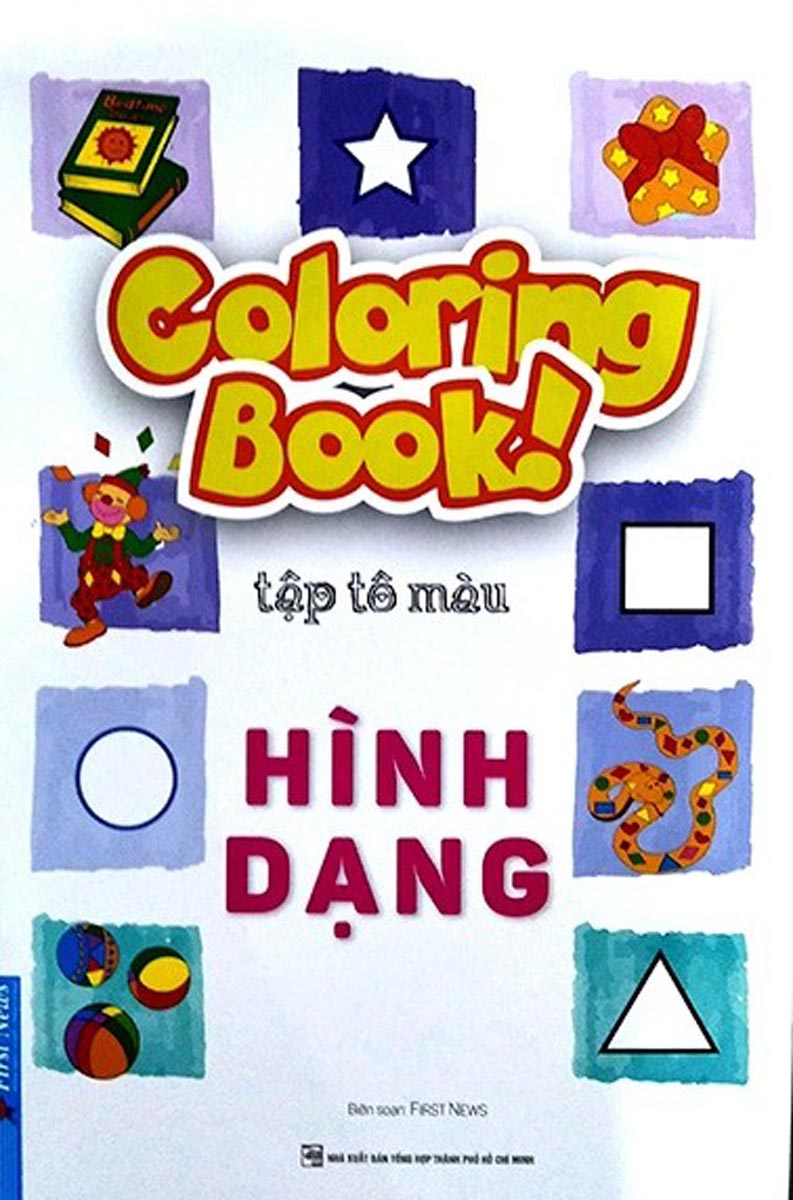 Coloring Book - Tập Tô Màu - Hình Dạng