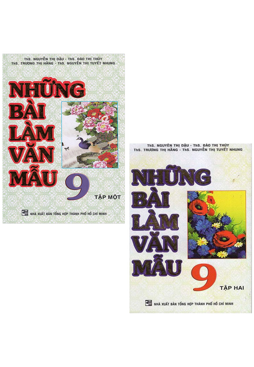 Combo Những Bài Làm Văn Mẫu 9 - Tập 1 + 2 (Bộ 2 Cuốn)