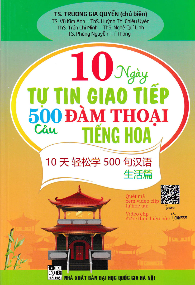 10 Ngày Tự Tin Giao Tiếp 500 Câu Đàm Thoại Tiếng Hoa