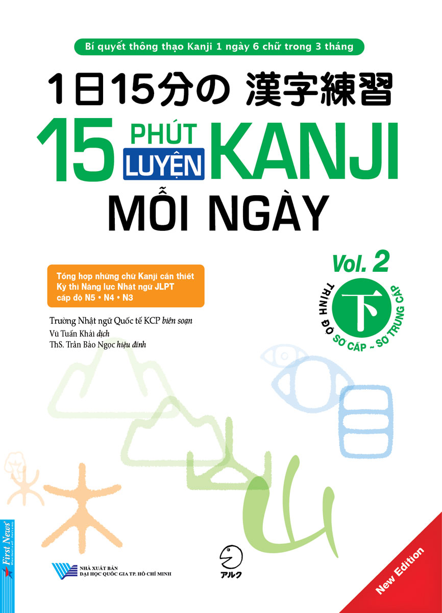 15 Phút Luyện Kanji Mỗi Ngày - Vol 2