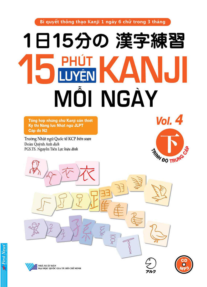 15 Phút Luyện Kanji Mỗi Ngày - Vol 4