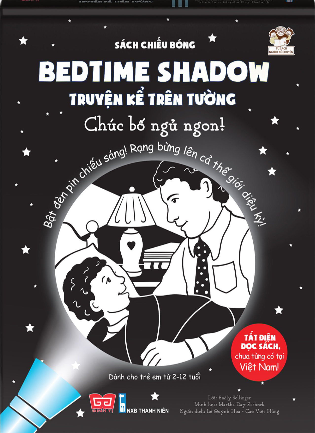 Sách Chiếu Bóng - Bedtime Shadow - Truyện Kể Trên Tường - Chúc Bố Ngủ Ngon!