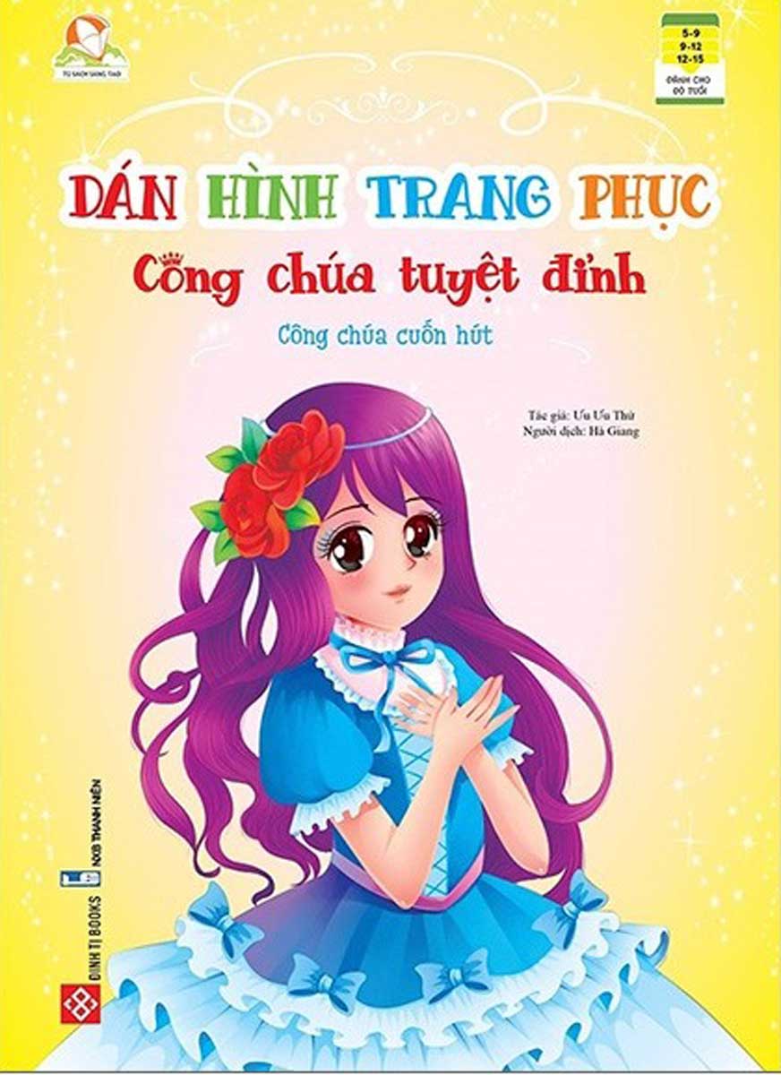 Dán Hình Trang Phục Công Chúa Tuyệt Đỉnh - Công Chúa Cuốn Hút