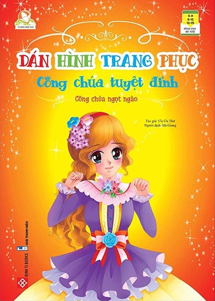 Dán Hình Trang Phục Công Chúa Tuyệt Đỉnh - Công Chúa Ngọt Ngào