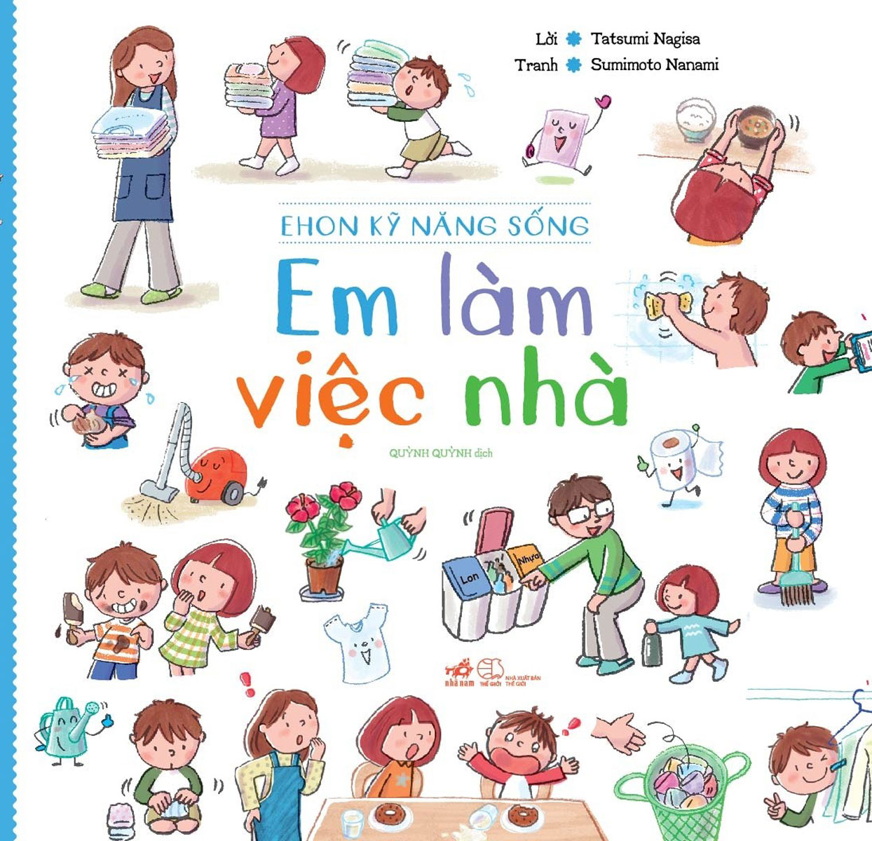 Ehon Kỹ Năng Sống - Em Làm Việc Nhà