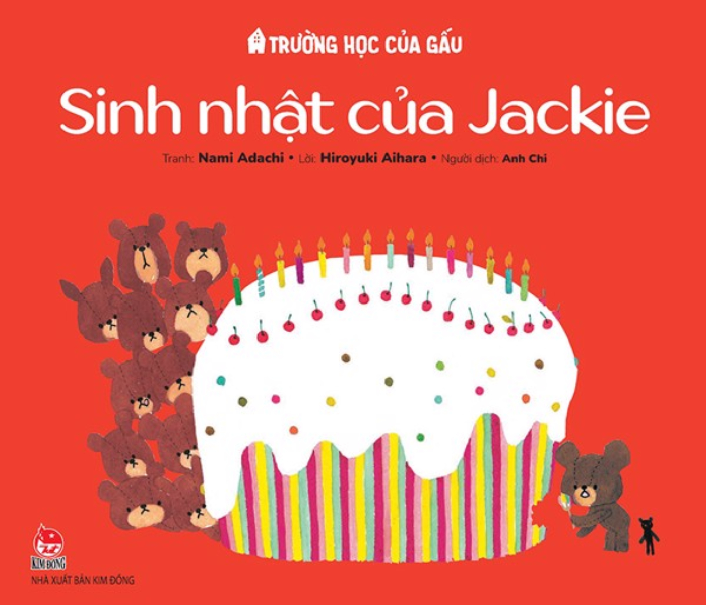 Ehon Trường Học Của Gấu - Sinh Nhật Của Jackie