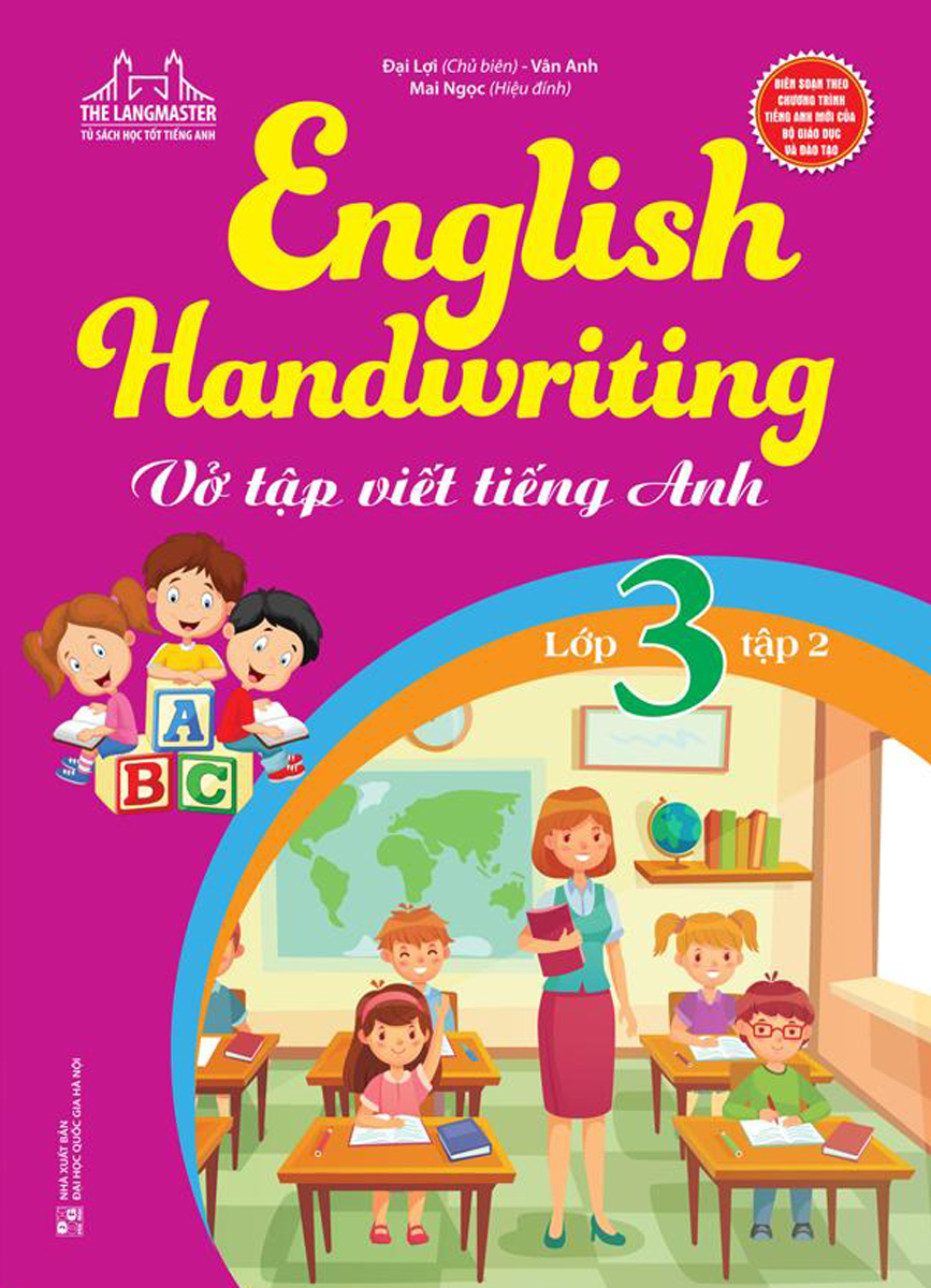 English Handwriting - Vở Tập Viết Tiếng Anh Lớp 3 Tập 2