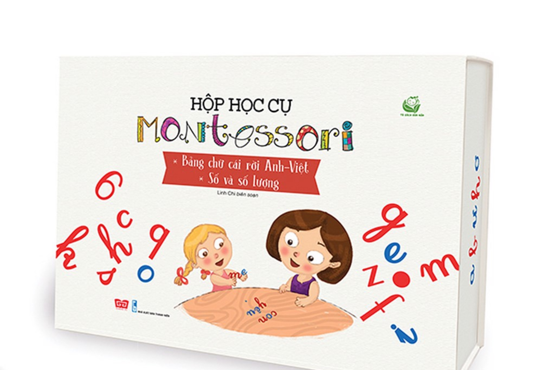 Hộp Học Cụ Montessori - Bảng Chữ Cái Rời Anh-Việt: Số Và Số Lượng