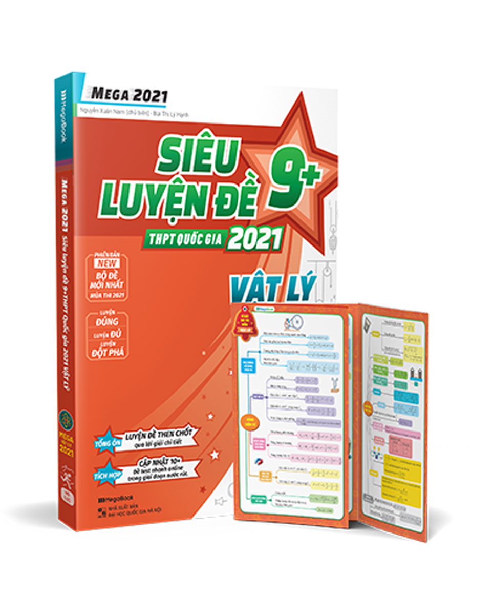 Mega 2021 - Siêu Luyện Đề 9+ THPT Quốc Gia 2021 - Vật Lý