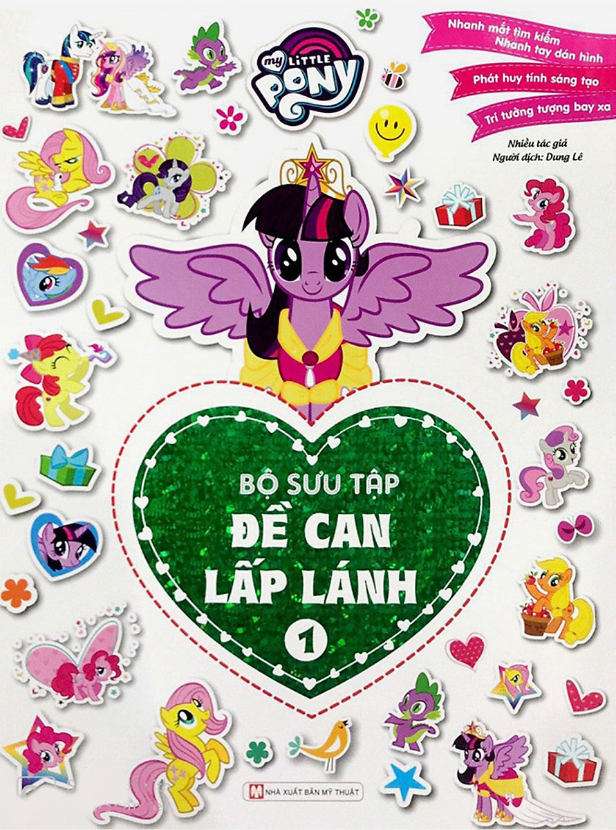 My Little Pony - Bộ Sưu Tập Đề Can Lấp Lánh - Quyển 1