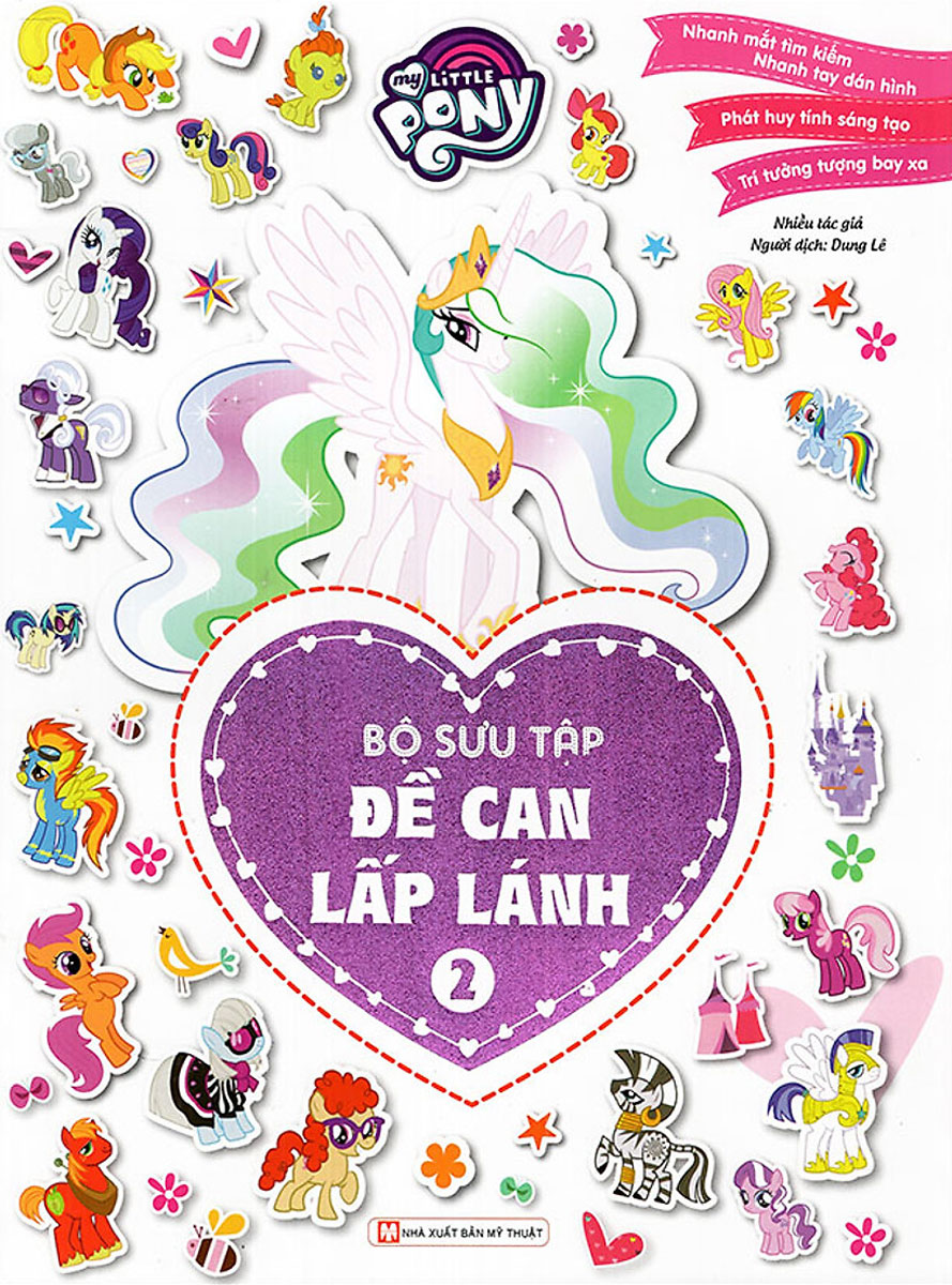 My Little Pony - Bộ Sưu Tập Đề Can Lấp Lánh - Quyển 2