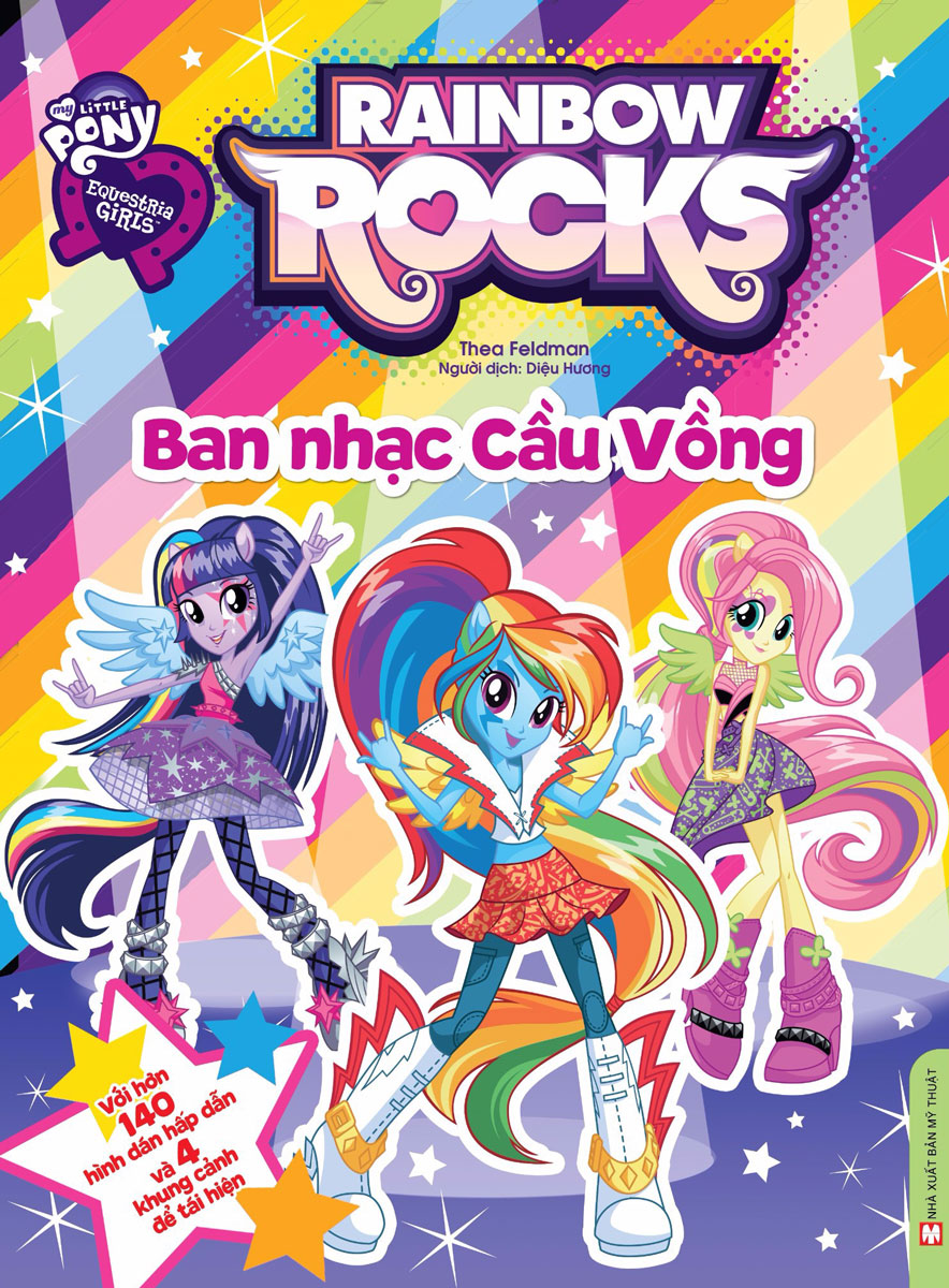 My Little Pony - Rainbow Rocks - Ban Nhạc Cầu Vồng (Hình Dán)