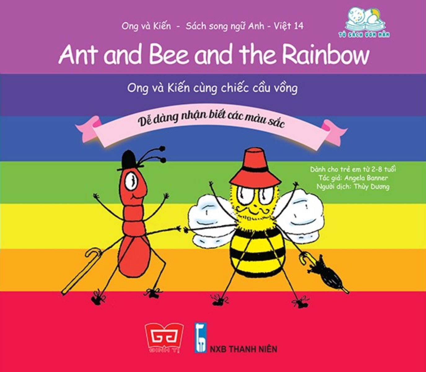 Ong Và Kiến - Tập 14 - Ant And Bee And The Rainbow - Ong Và Kiến Cùng Chiếc Cầu Vồng - Dễ Dàng Nhận Biết Các Màu Sắc