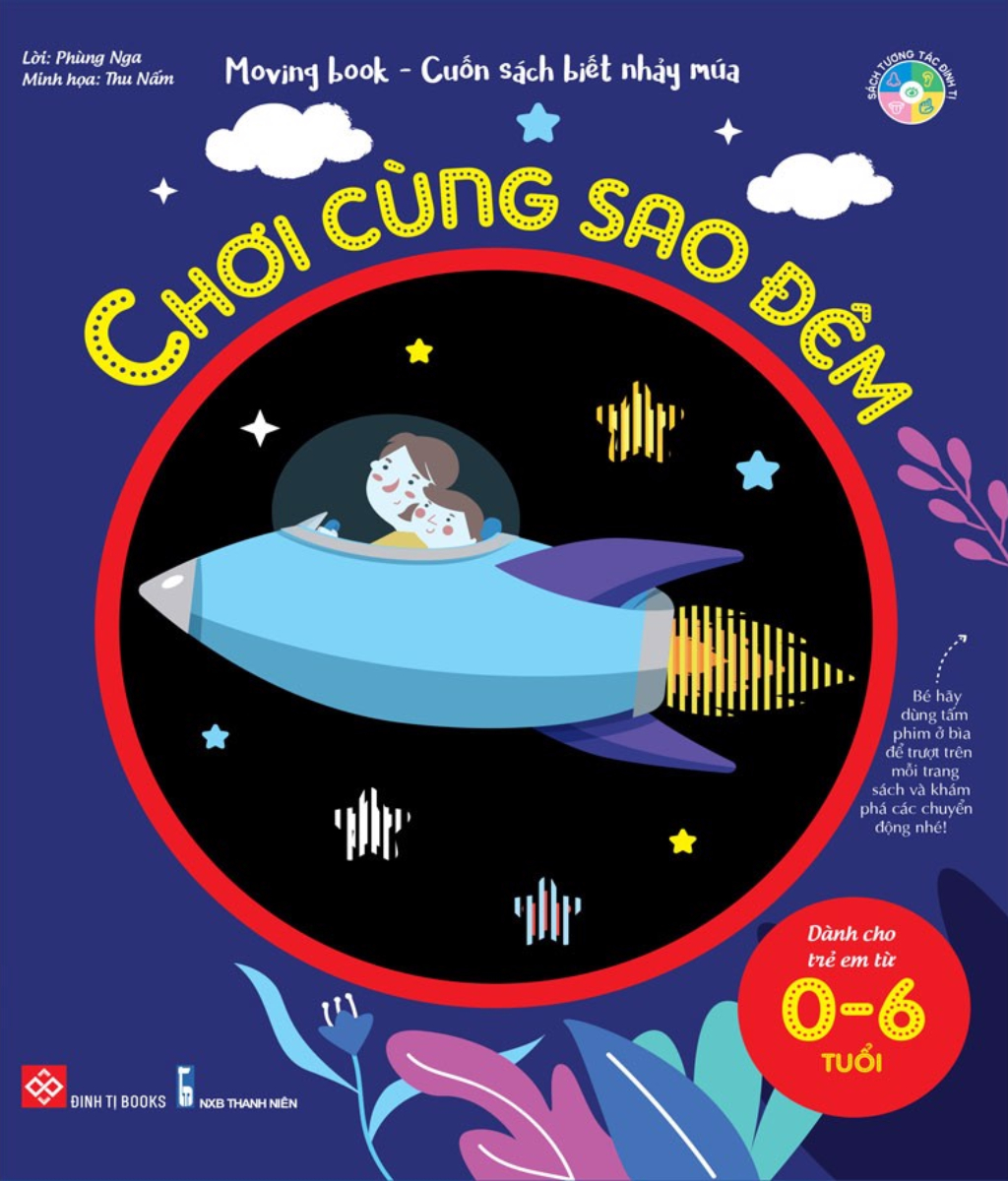 Sách Tương Tác - Moving Book - Cuốn Sách Biết Nhảy Múa - Chơi Cùng Sao Đêm