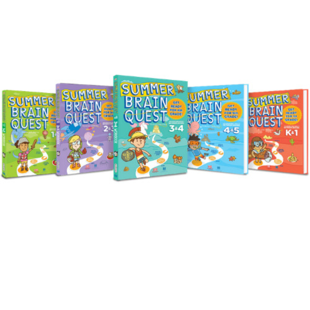 Summer Brain Quest (Trọn Bộ 5 Cuốn)