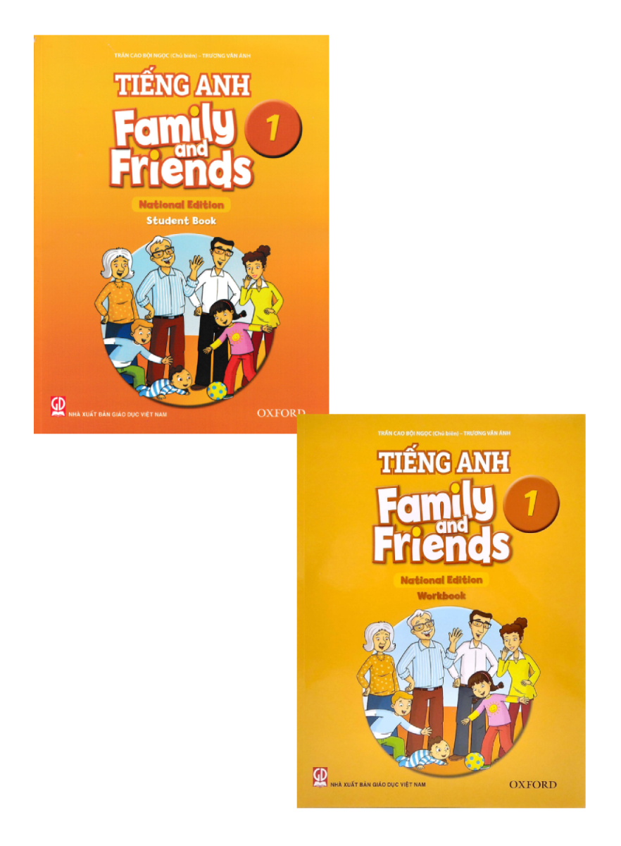 Tiếng Anh 1 - Family And Friends (National Edition) (Bộ 2 Cuốn)