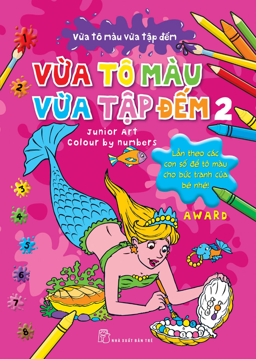 Vừa Tô Màu Vừa Tập Đếm - Tập 2