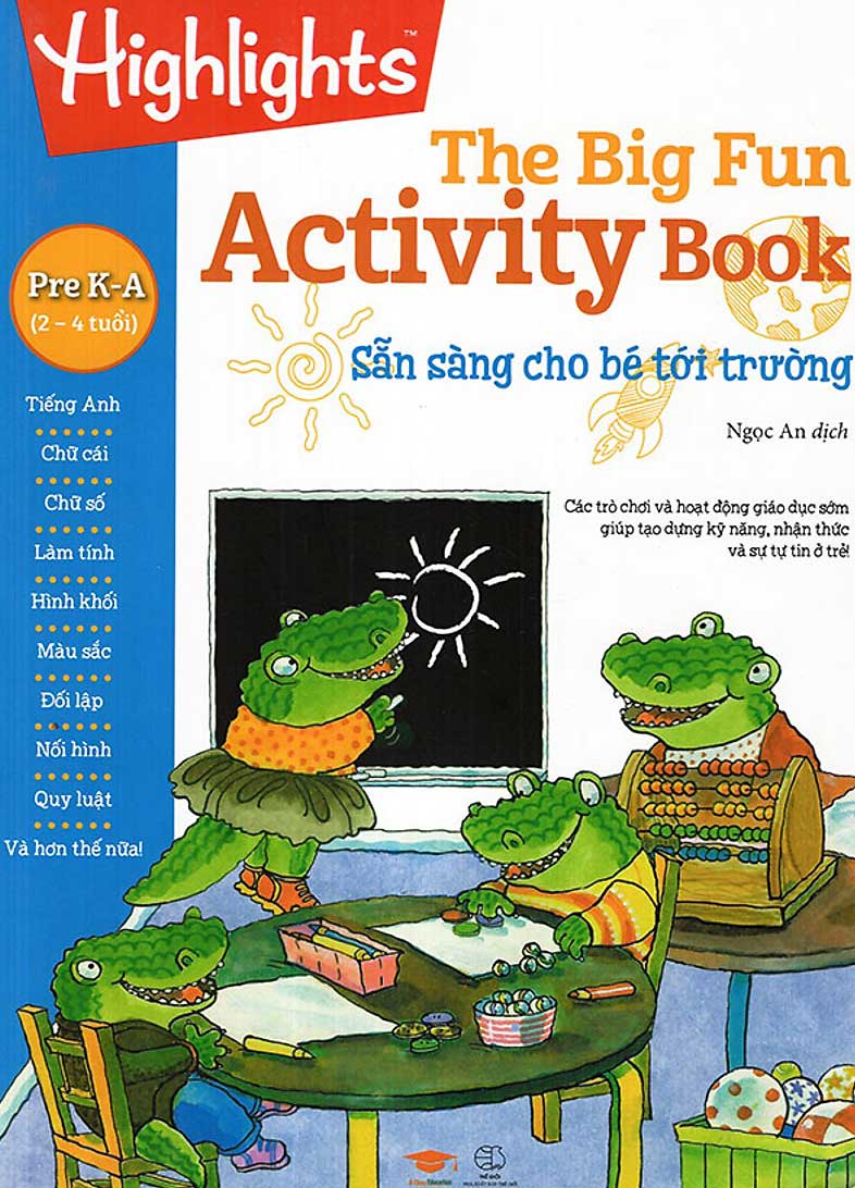 The Big Fun Activity Books Pre K-A
