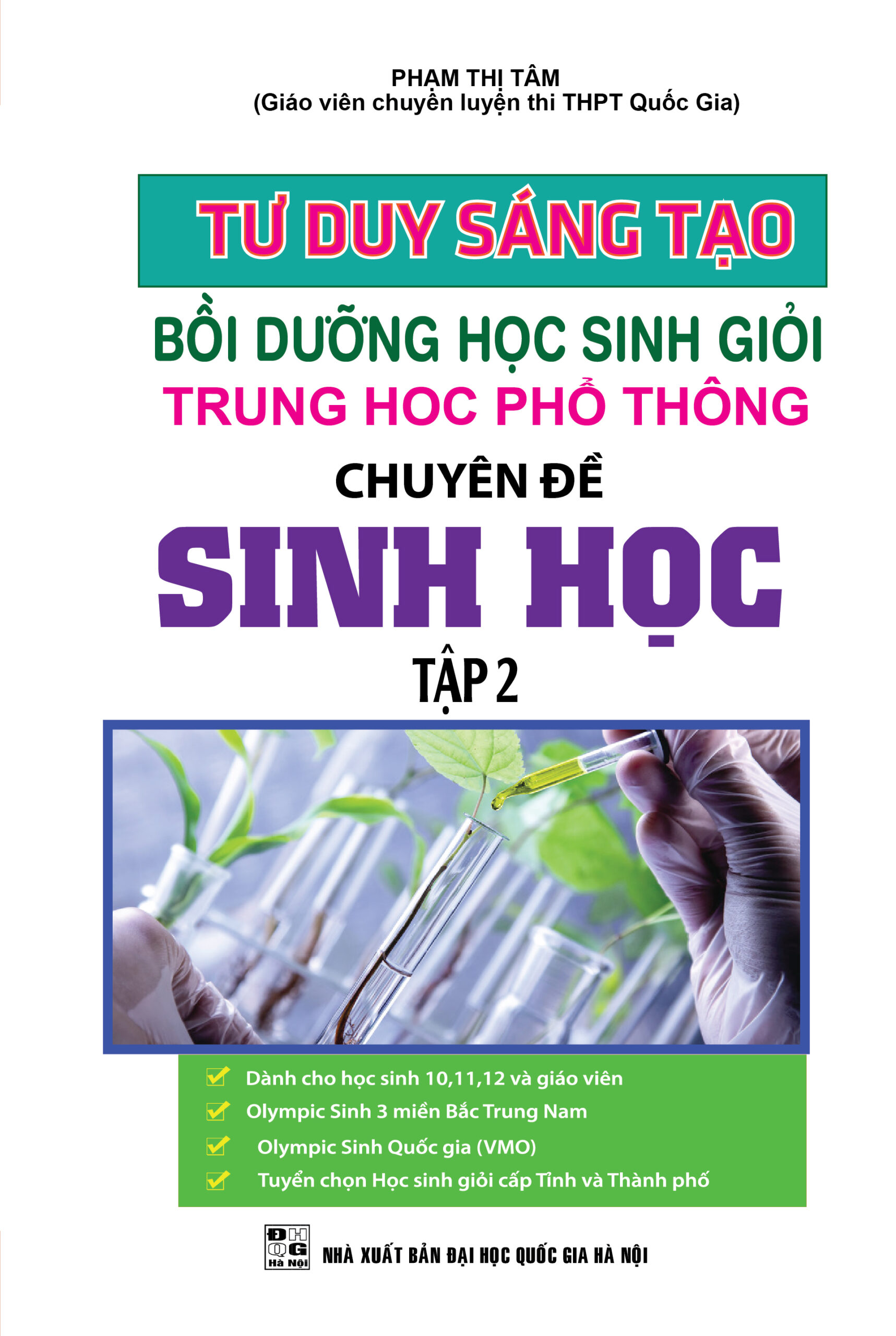 [Tải ebook] Tư Duy Sáng Tạo Bồi Dưỡng Học Sinh Giỏi THPT Chuyên Đề Sinh Học Tập 2 PDF