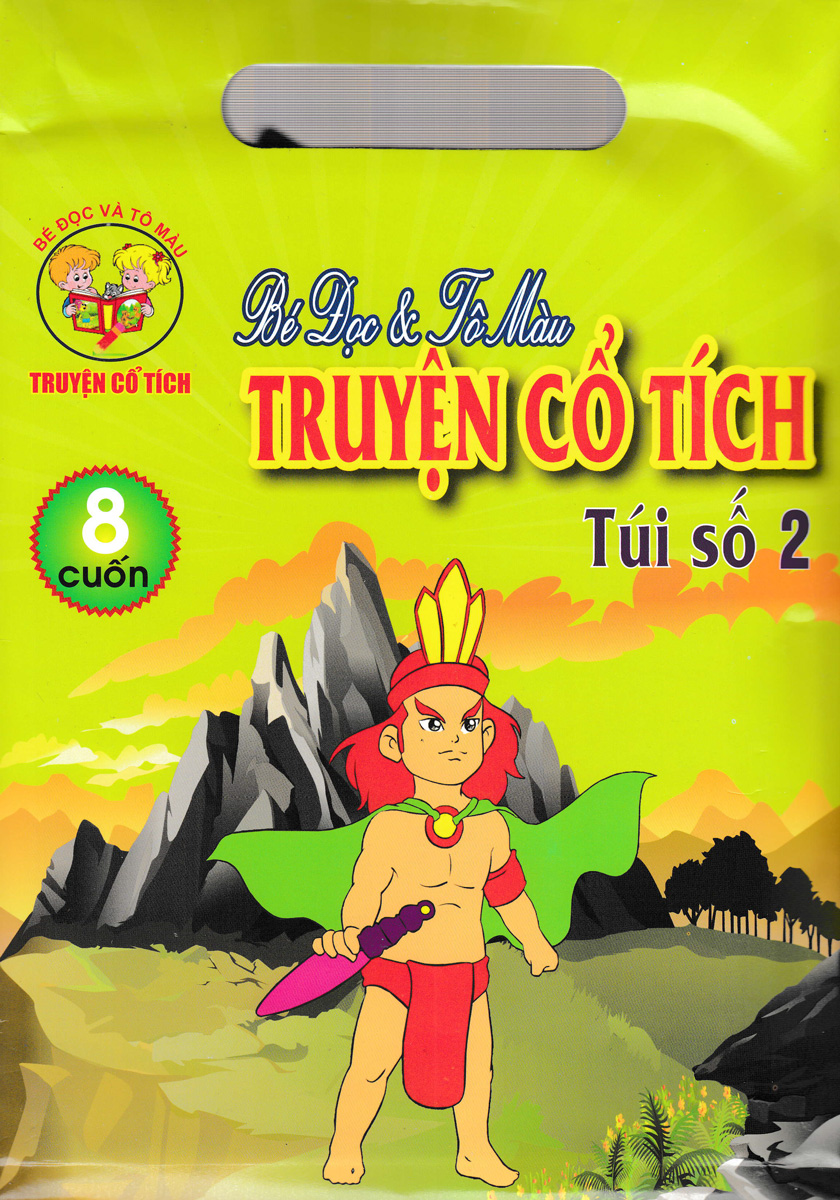 Bé Đọc Và Tô Màu Truyện Cổ Tích - Túi Số 2 (8 Cuốn)