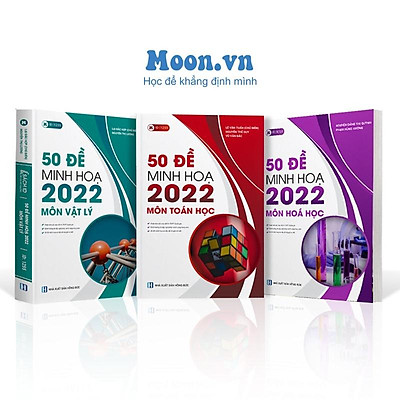 Bộ Đề Trắc Nghiệm 2022 Khối A: 3 Sách Bộ Đề Minh Hoạ Luyện Thi THPT Môn Toán Lý Hoá.