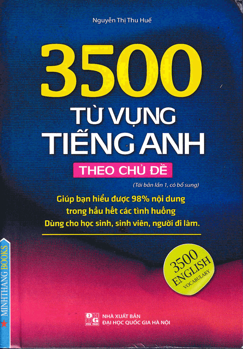 3500 Từ Vựng Tiếng Anh Theo Chủ Đề (Bản Màu)