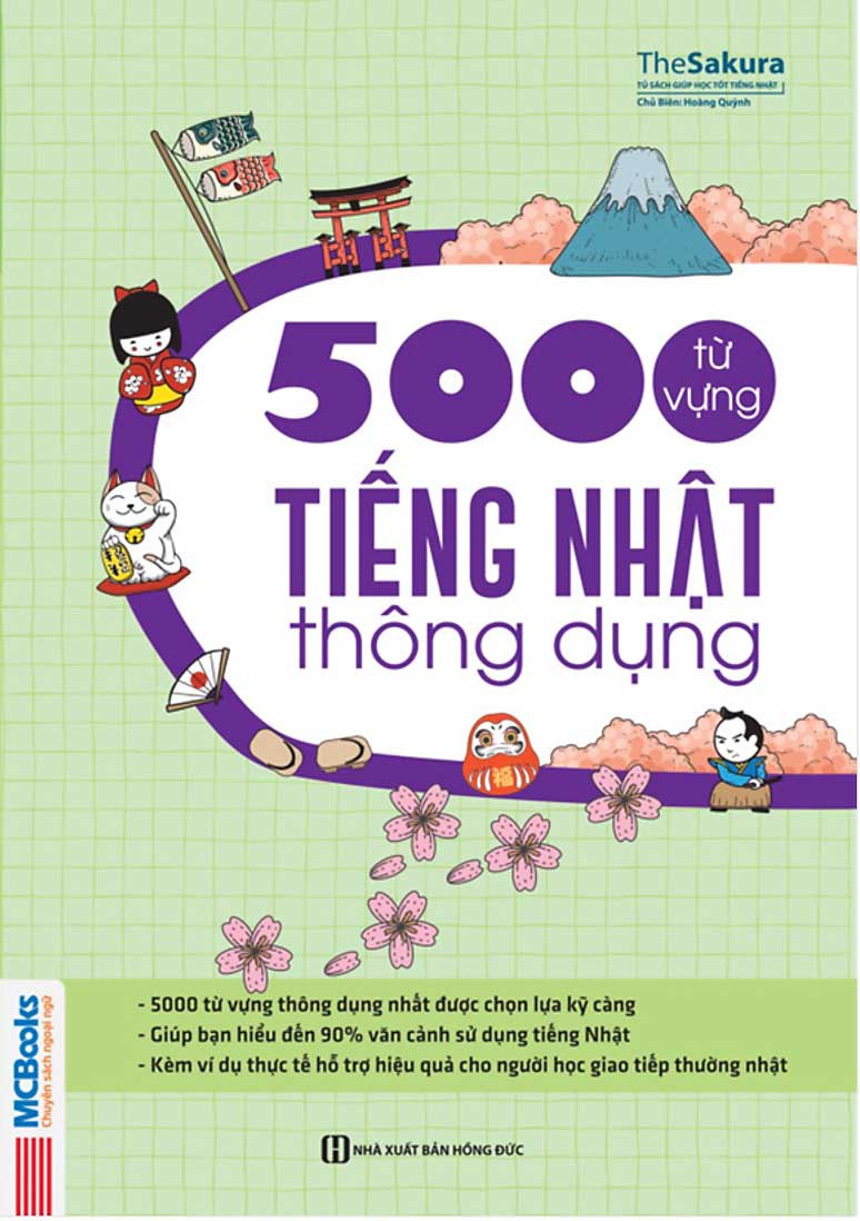 5000 Từ Vựng Tiếng Nhật Thông Dụng